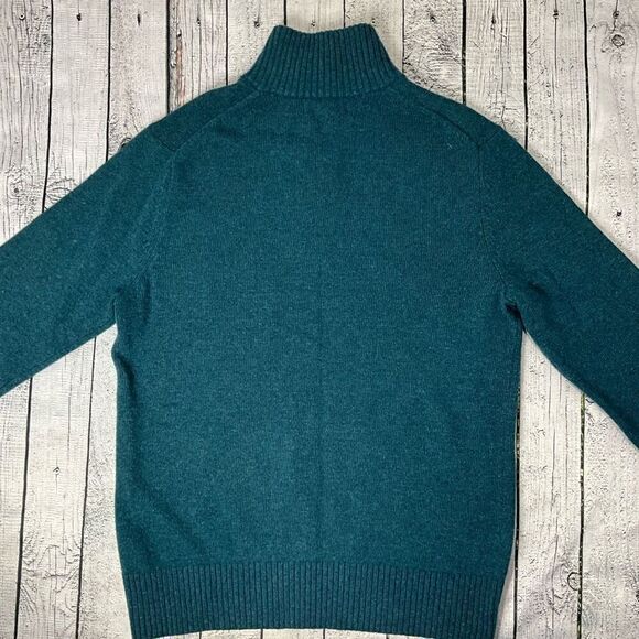 BANANA REPUBLIC Wool Blend 1/4 Zip Sweater - Picture 3 of 5